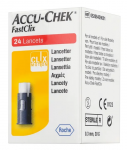 Accu-Chek Fastclix 24 lancety