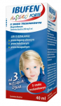 Ibufen dla Dzieci Forte, smak Truskawkowy 200mg/5ml, 40 ml