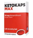 Ketokaps Max 50 mg 20 kaps.